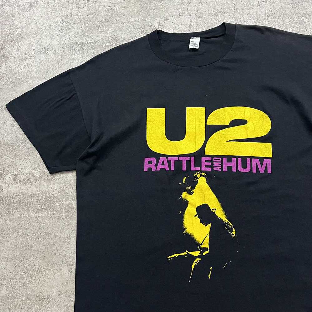 Band Tees × Vintage VTG 80s 90s U2 RATTLE AND HUM… - image 2