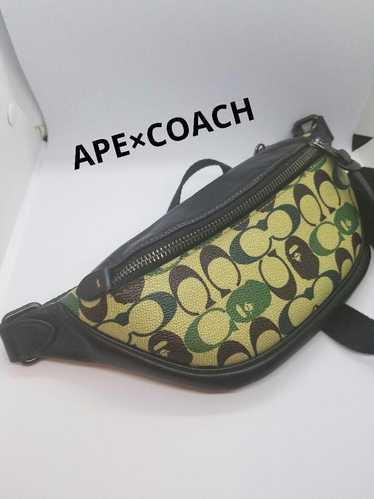 Bape × Coach A BATHING APE x COACH RIVINGTON BELT 