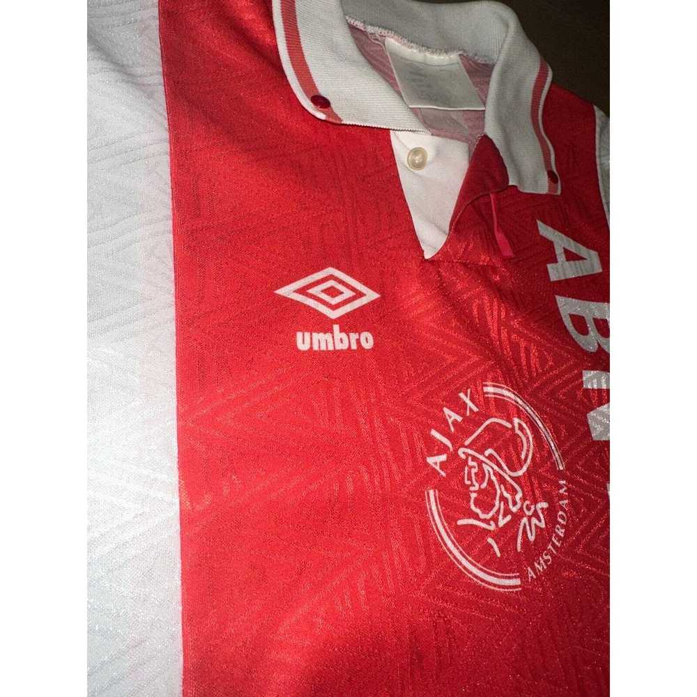 Umbro AJAX 1992 HOME FOOTBALL JERSEY UMBRO VINTAG… - image 6