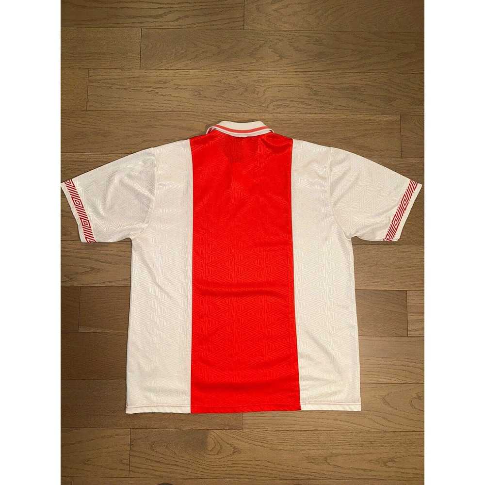 Umbro AJAX 1992 HOME FOOTBALL JERSEY UMBRO VINTAG… - image 7