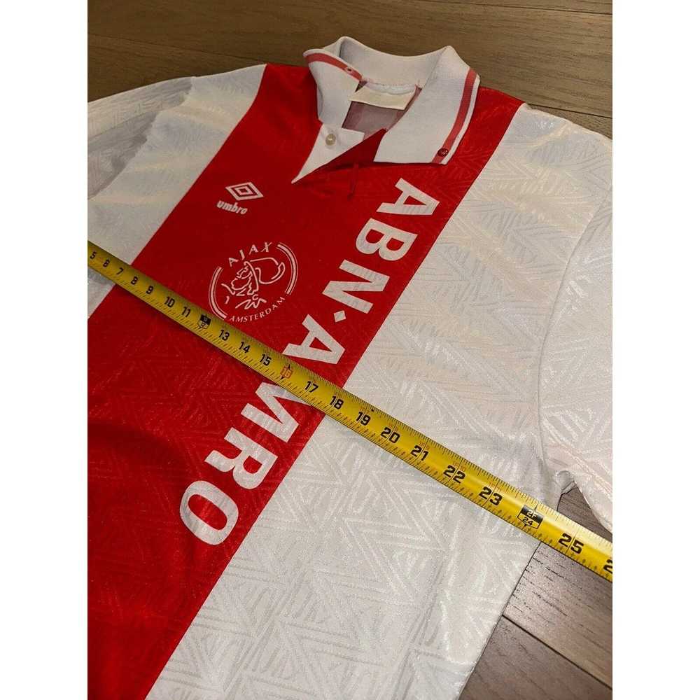 Umbro AJAX 1992 HOME FOOTBALL JERSEY UMBRO VINTAG… - image 9