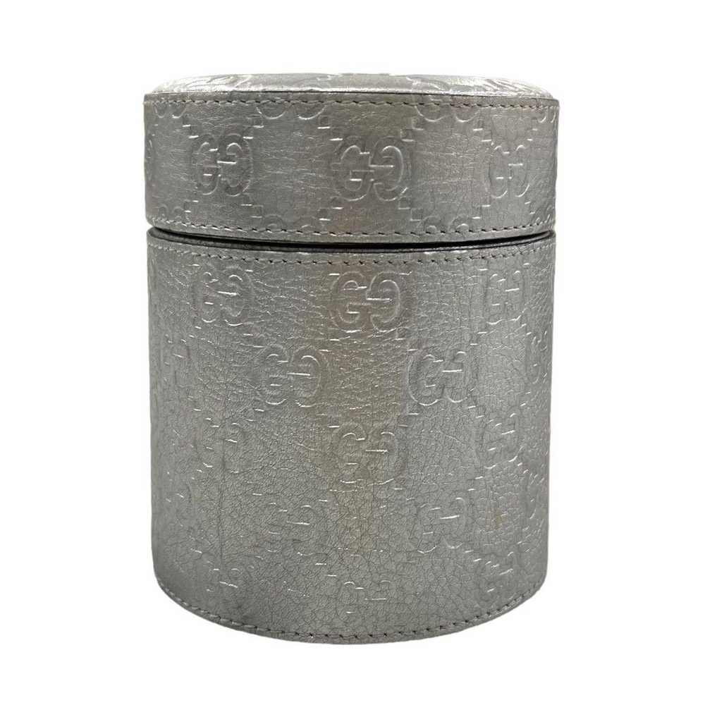 Gucci Gucci Metallic Monogram Container - image 1