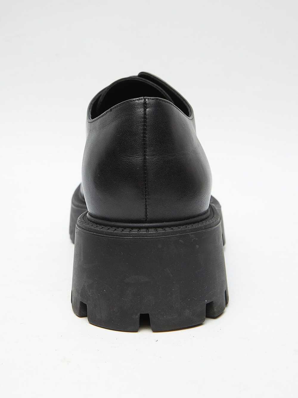 Balenciaga Black Rhino Leather Derby Shoes - image 6