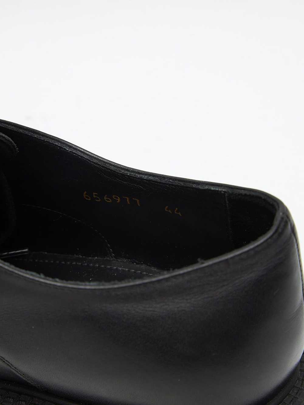 Balenciaga Black Rhino Leather Derby Shoes - image 7