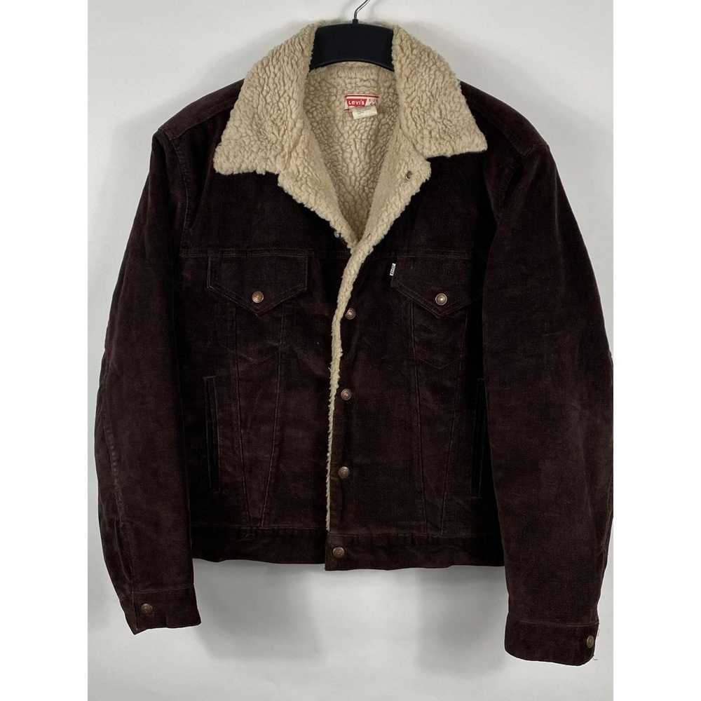 Levi's Vintage Levi's Fur Lined Fleece Sheepskin … - image 1