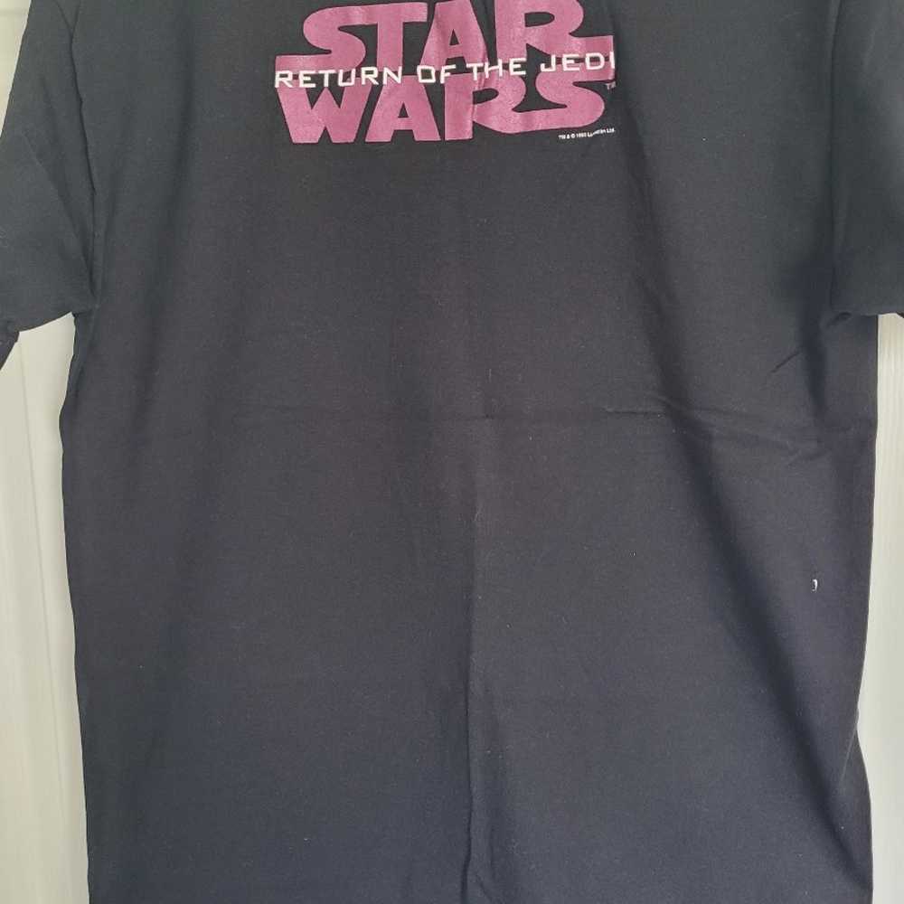 RARE 1995 Star Wars Yoda XL tshirt - never worn - image 2