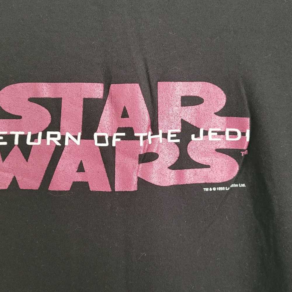 RARE 1995 Star Wars Yoda XL tshirt - never worn - image 4