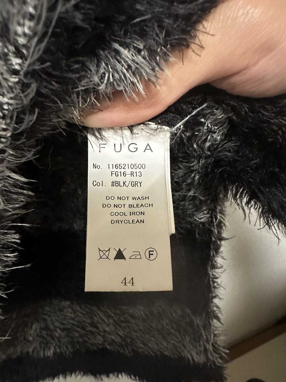 Gostar De Fuga FUGA Striped Mohair Knit - image 4
