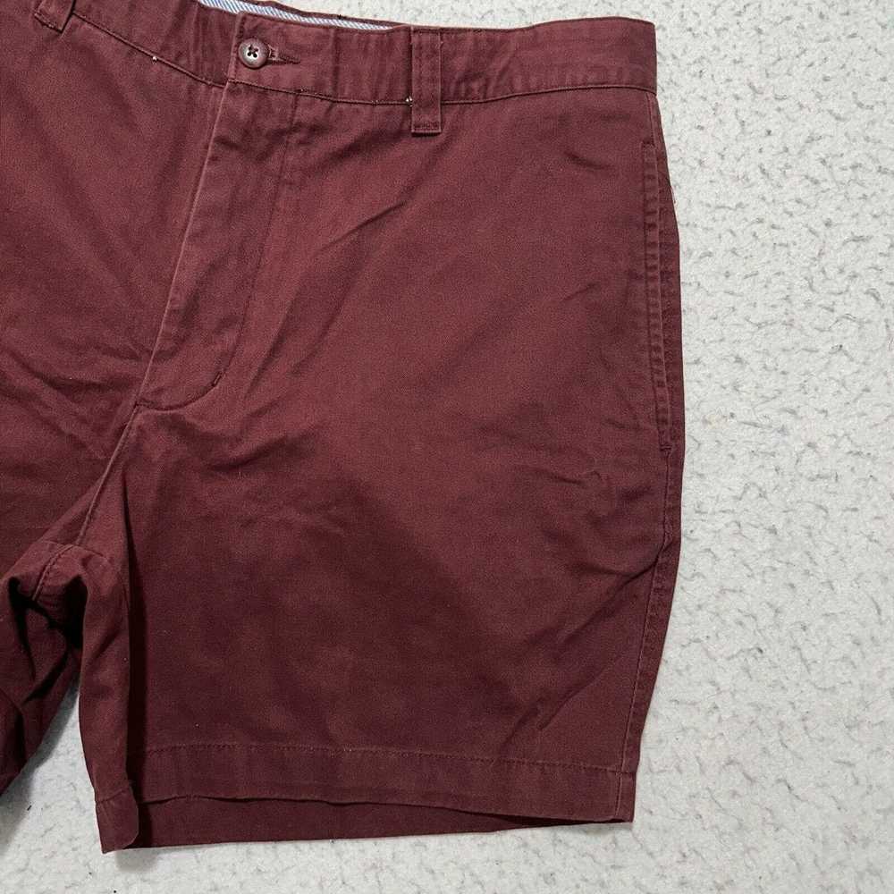 Club Room Club Room 32 Red Flat Front Chino Short… - image 3