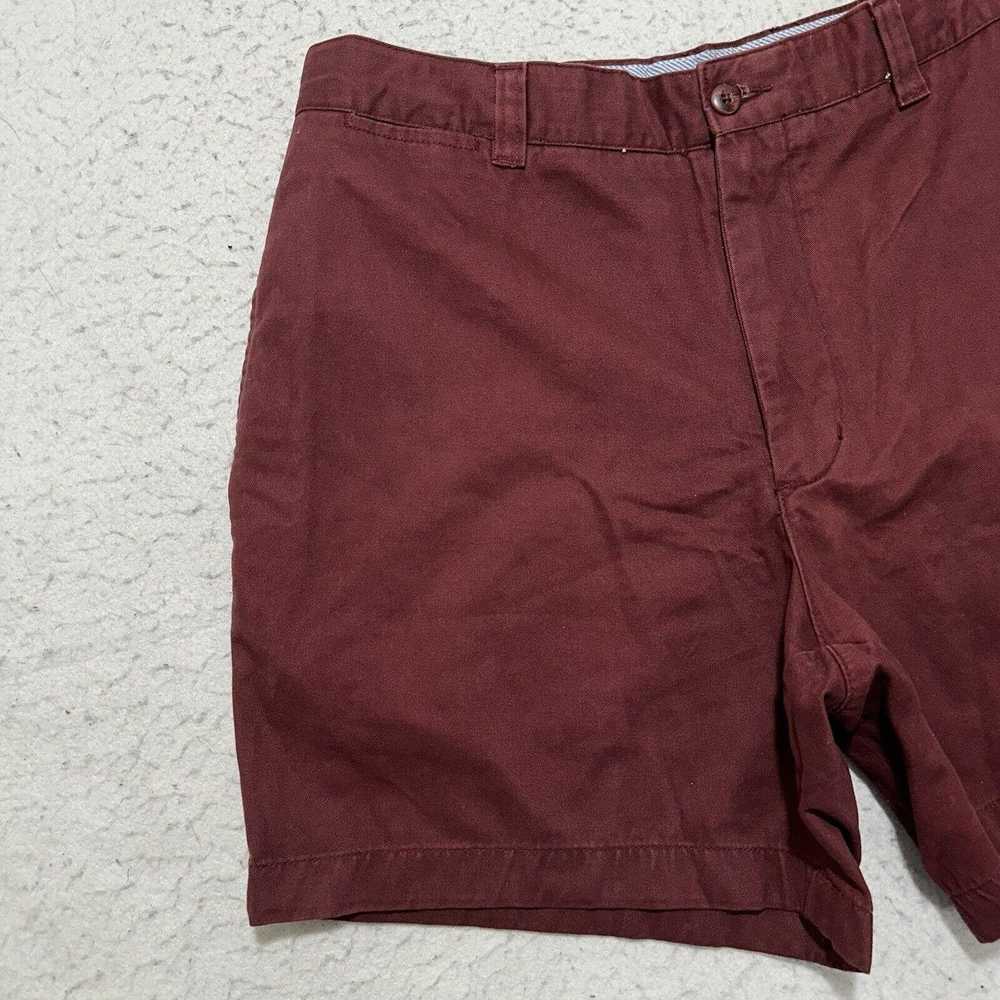 Club Room Club Room 32 Red Flat Front Chino Short… - image 4