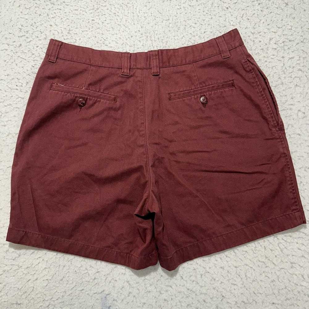 Club Room Club Room 32 Red Flat Front Chino Short… - image 6