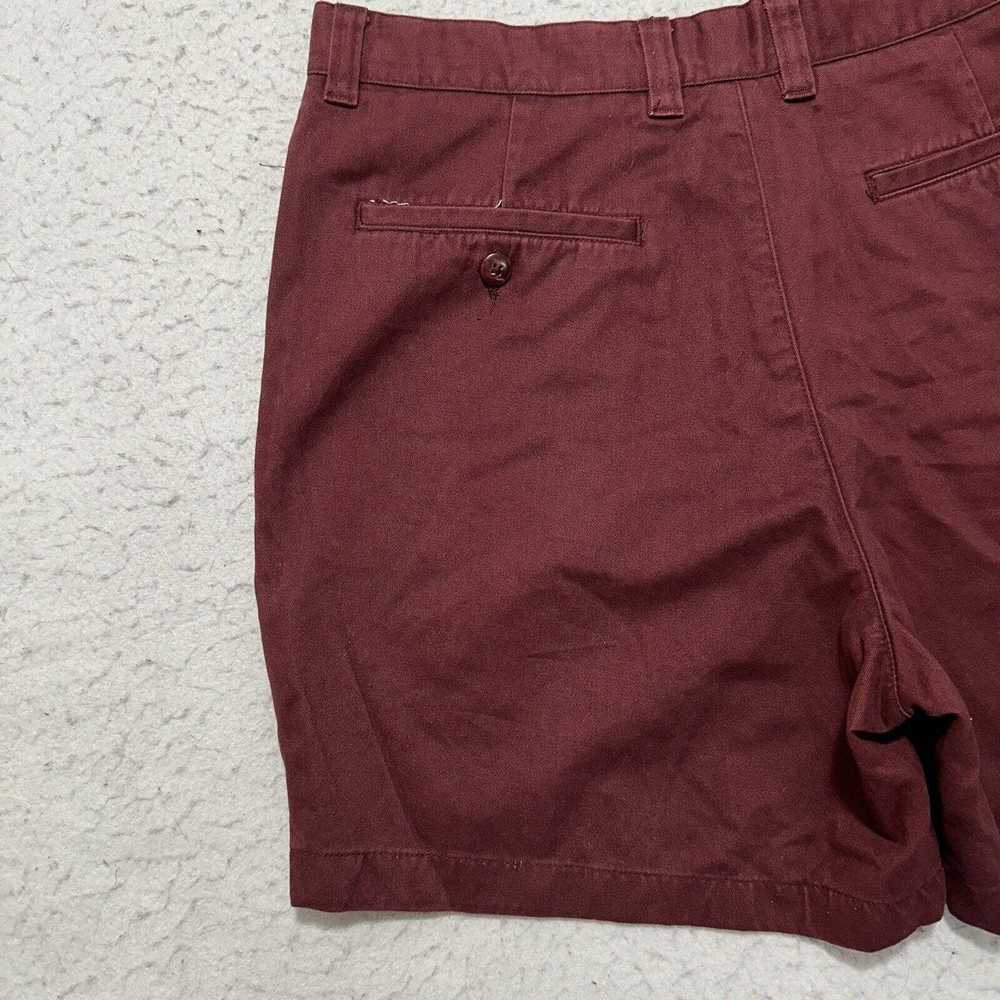 Club Room Club Room 32 Red Flat Front Chino Short… - image 7