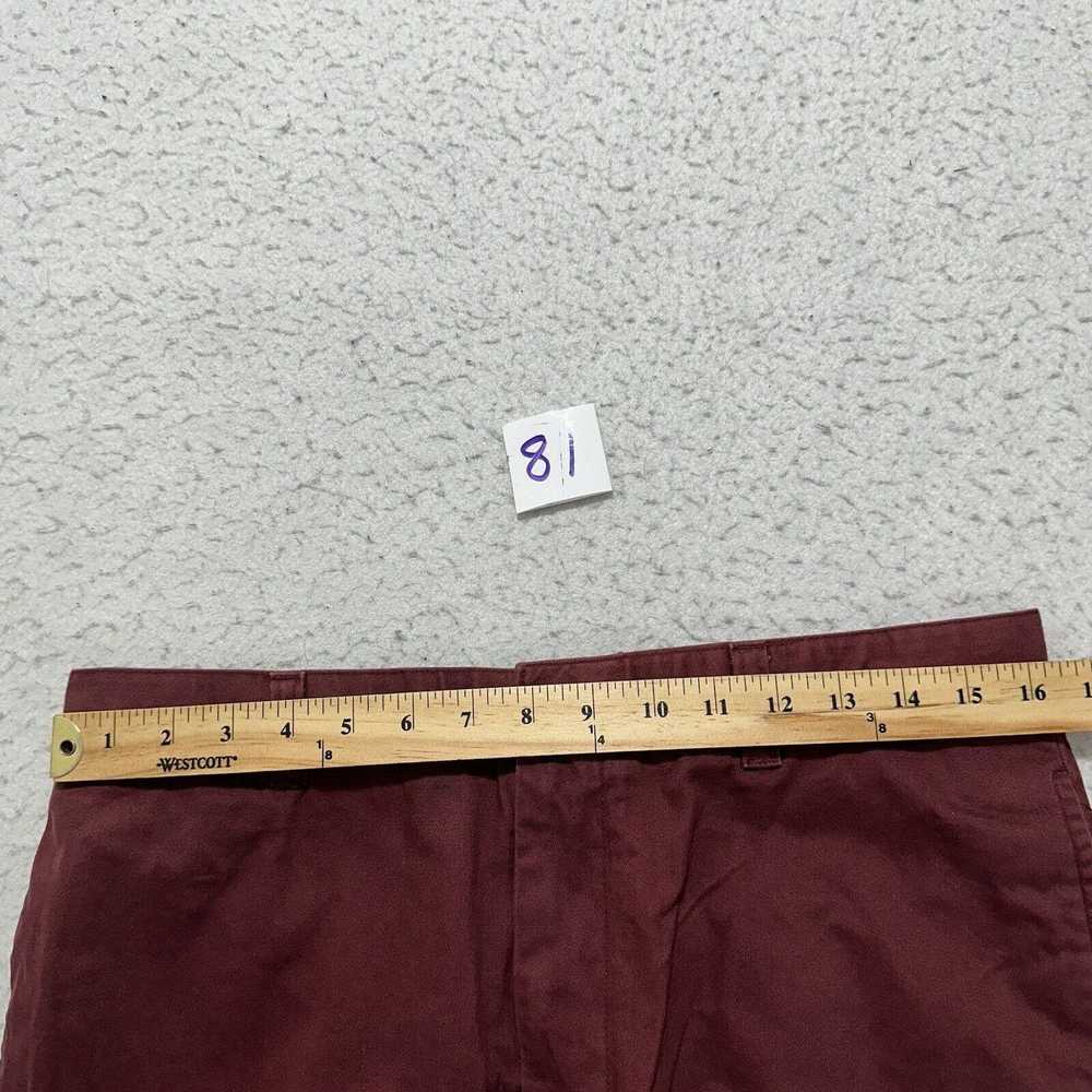 Club Room Club Room 32 Red Flat Front Chino Short… - image 9