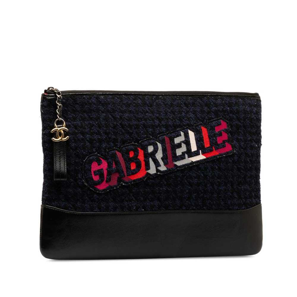 Chanel CHANEL Tweed Gabrielle Clutch Bag - image 2