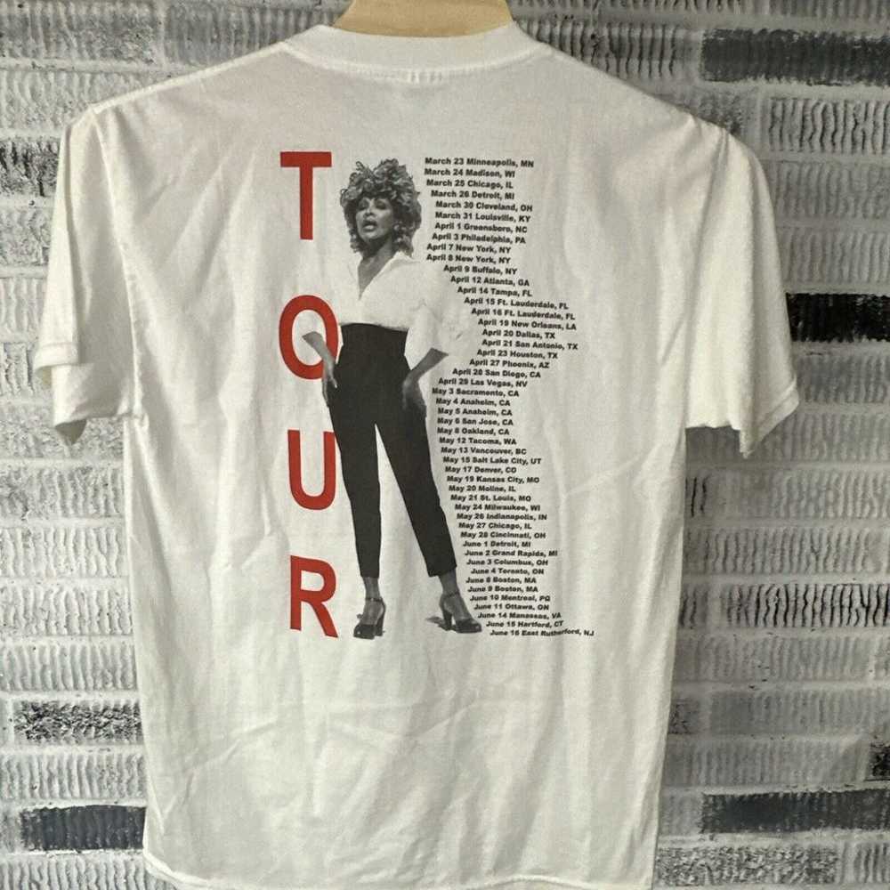 Vintage Tina Turner concert tee shirt Twenty Four… - image 4