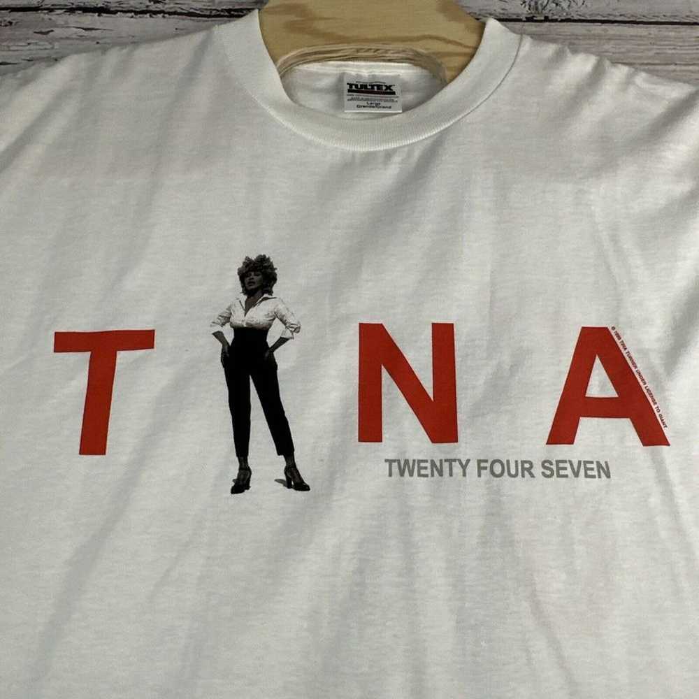 Vintage Tina Turner concert tee shirt Twenty Four… - image 6