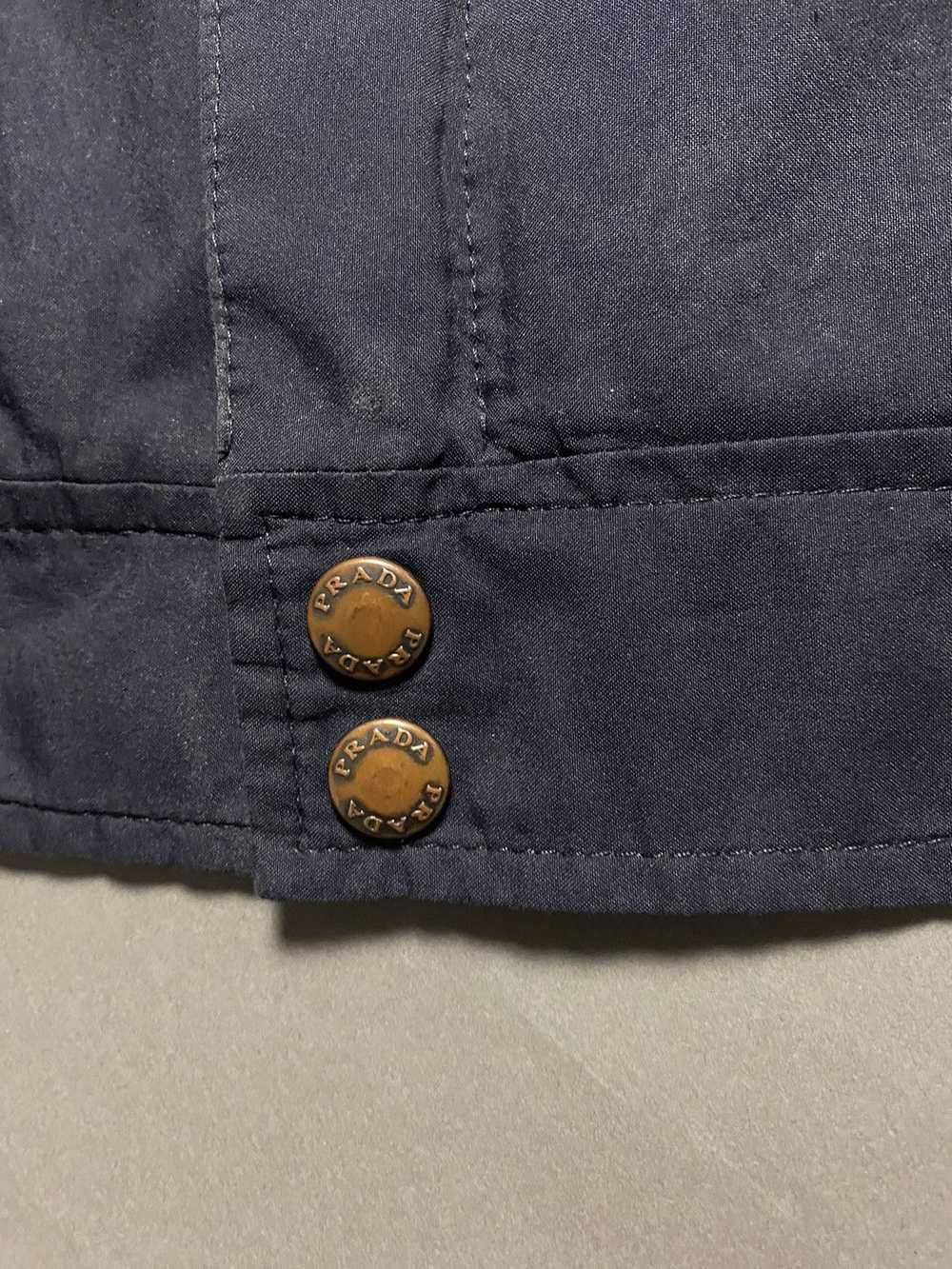 Prada × Vintage Prada nylon jacket Goretex navy r… - image 3