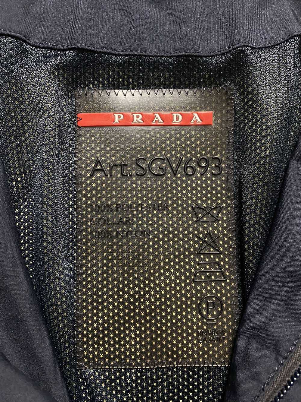Prada × Vintage Prada nylon jacket Goretex navy r… - image 8