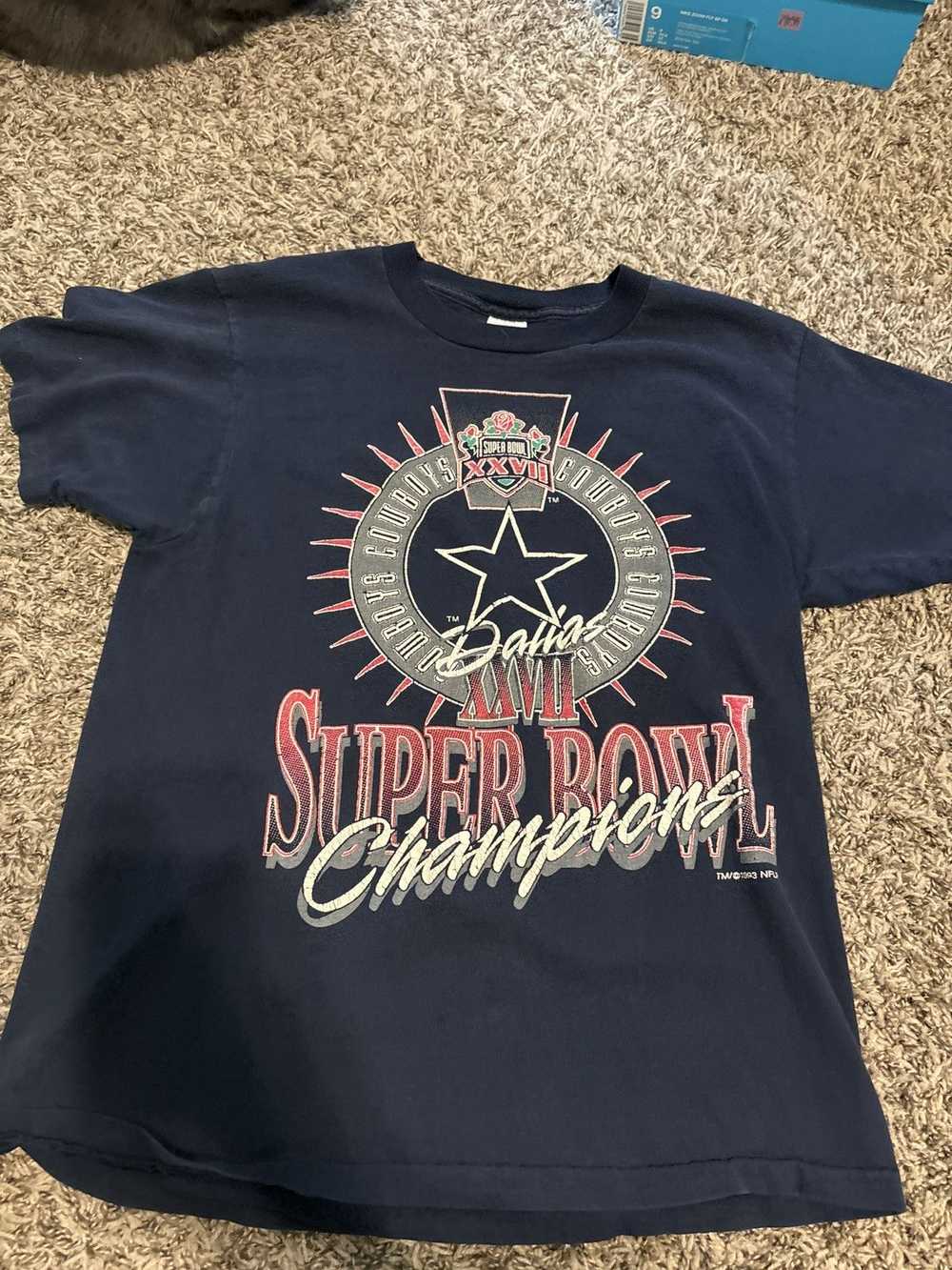 Streetwear × Vintage Vintage cowboys Super Bowl t… - image 1