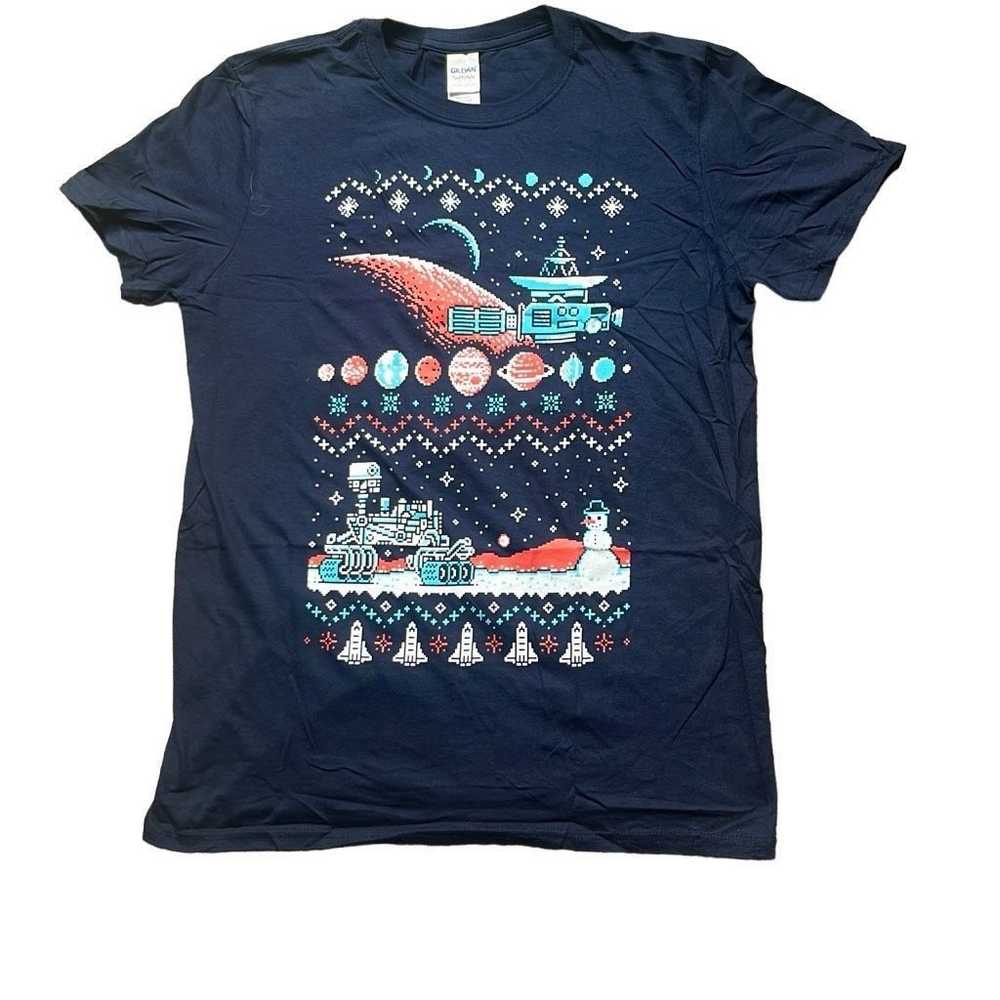 Gildan Gildan Ring Spun Womens M Space Invaders T… - image 1