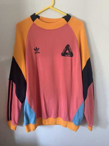 Adidas × Palace Palace x Adidas sweater lucky ora… - image 1