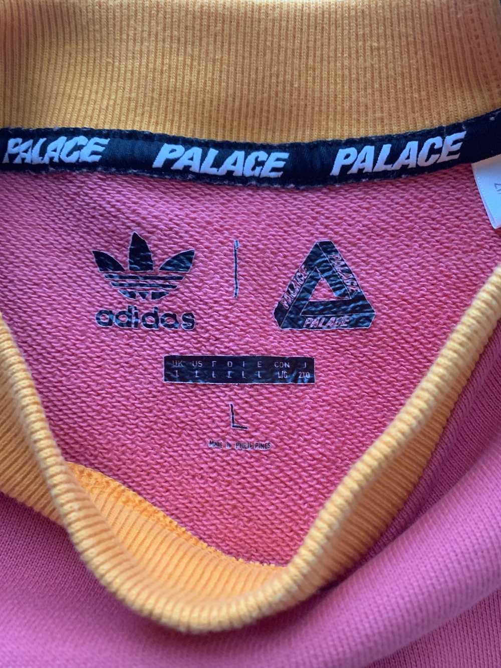 Adidas × Palace Palace x Adidas sweater lucky ora… - image 4