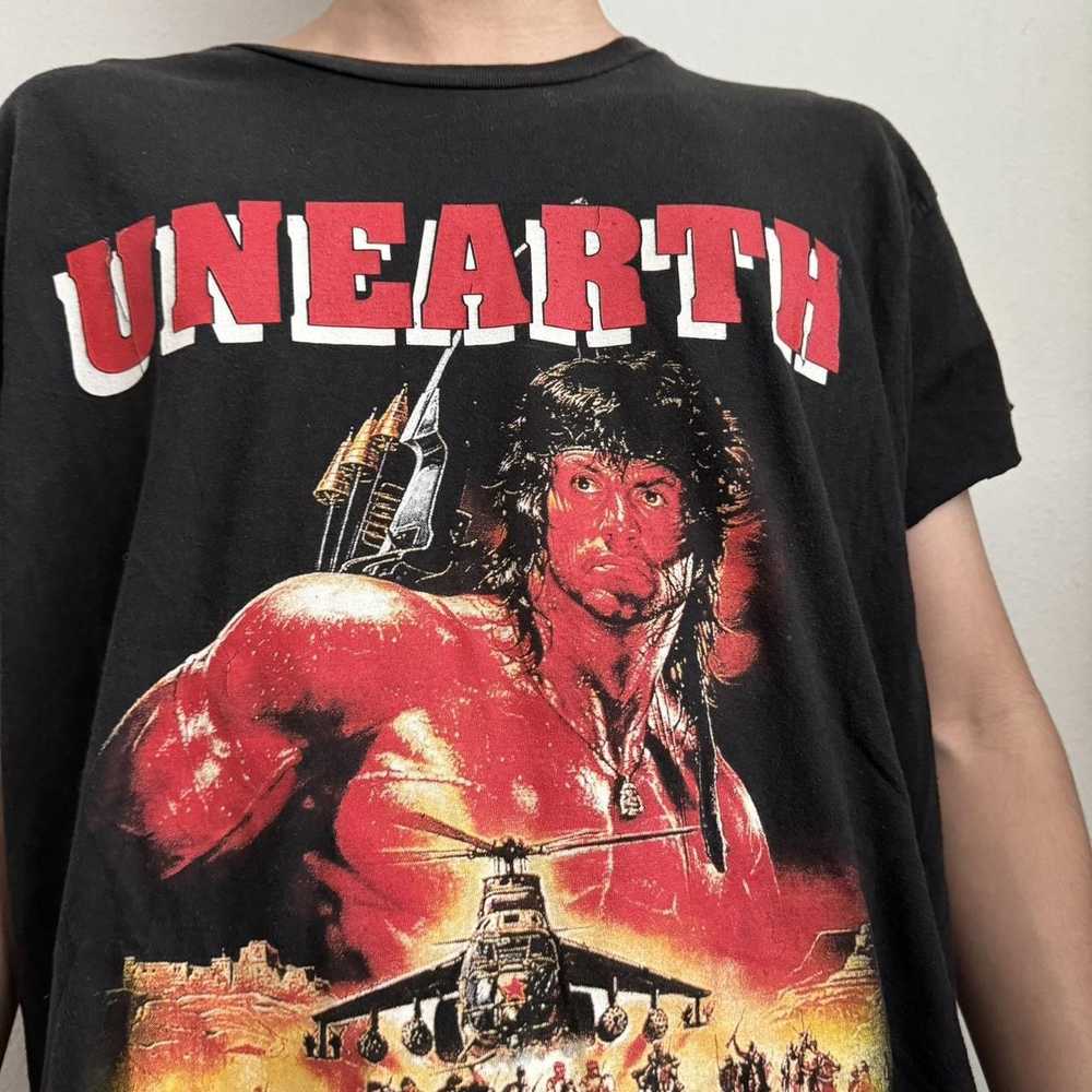 Movie × Vintage Vintage Unearth Rambo 2000s Movie… - image 3