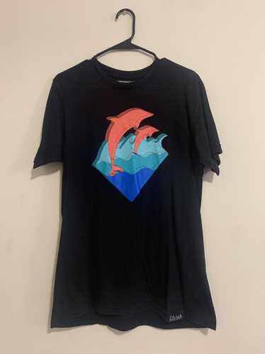 Pink Dolphin Pink Dolphin Black Tshirt