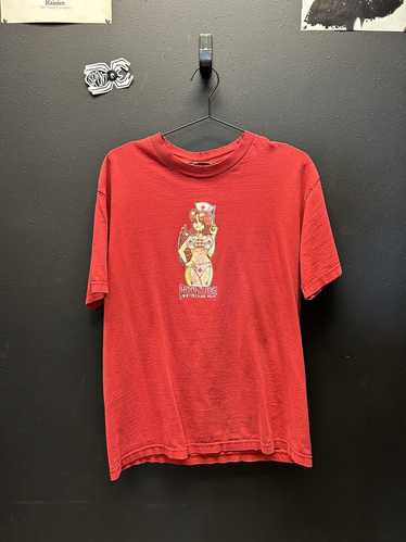 Vintage Hook-Ups Shirt Rare Original Popsicle Girl 90s Skateboarding T-Shirt