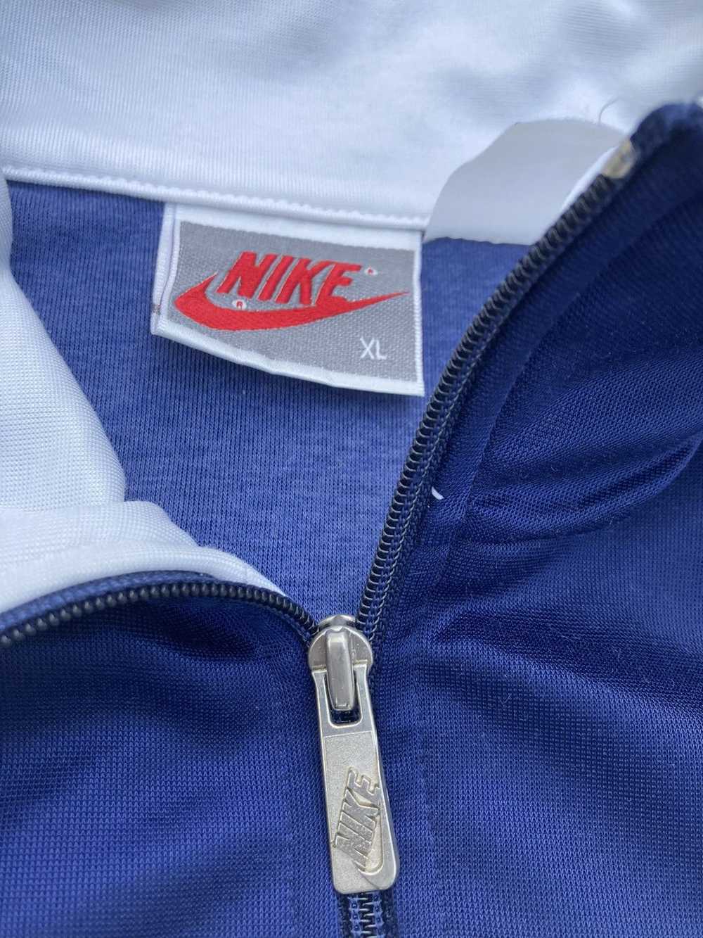 Nike × Vintage Vintage 90s Nike Zip Up Windbreake… - image 6