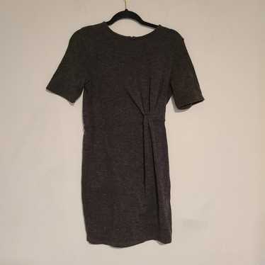 Designer Monteau Los Angeles Gray Sweater Dress S… - image 1