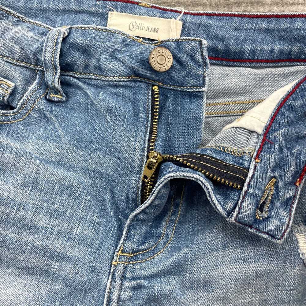 Vintage Cello Jeans Size M Womens Cuffed Stretch … - image 2