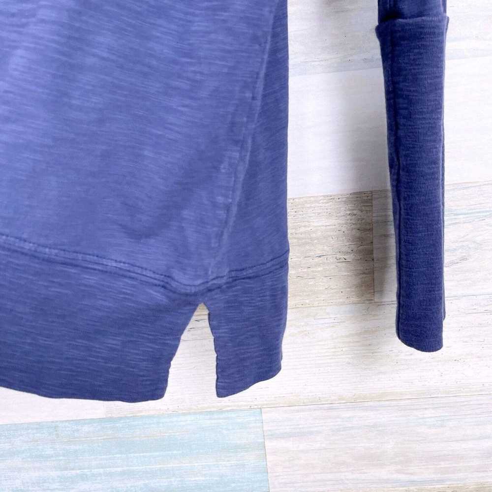 Lisa Todd Relaxed Raglan Shirt Blue V Neck Luxury… - image 3