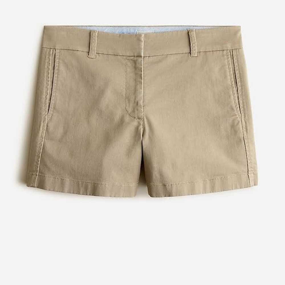 J.Crew J. Crew | 4" Chino Short Khaki | Size 4 - image 2