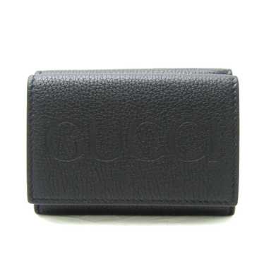 GUCCI Logo Mini Wallet 736151 Women,Men Leather W… - image 1