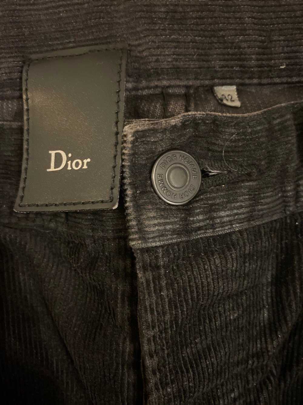 Dior × Hedi Slimane Dior SS06 waxed corduroy jeans - image 4