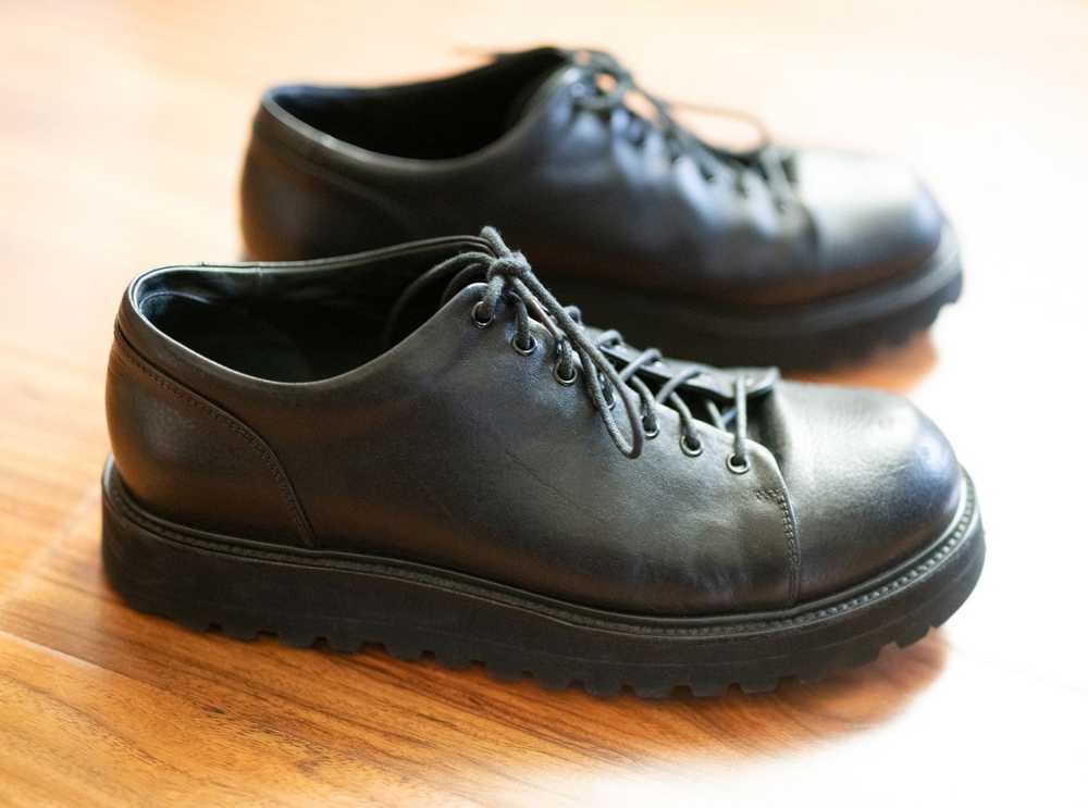 Premiata Premiata Men Leather Derby Shoes 44 11 EVA VIbram sole
