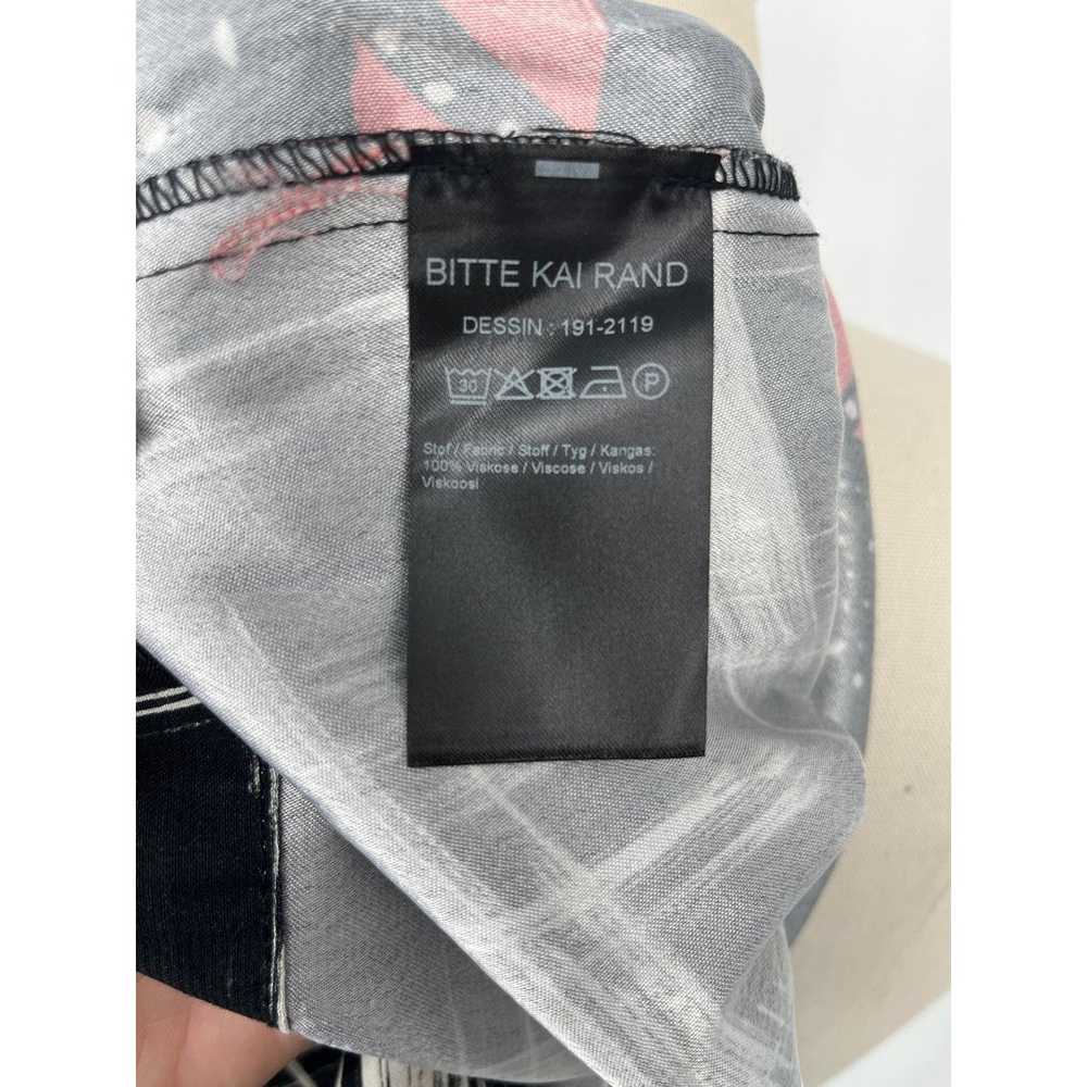 Bitte Kai Rand Long Sleeve Blouse Sz XL Black Whi… - image 6