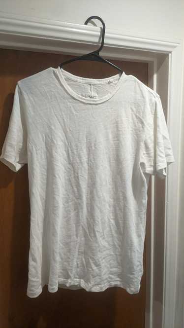 Rag & Bone Slub cotton white t