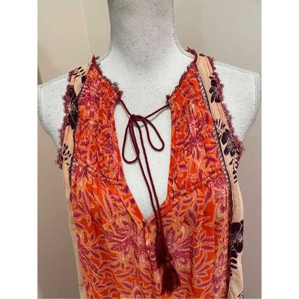 New Free People Feel The Heat Printed Tunic Size S - image 4