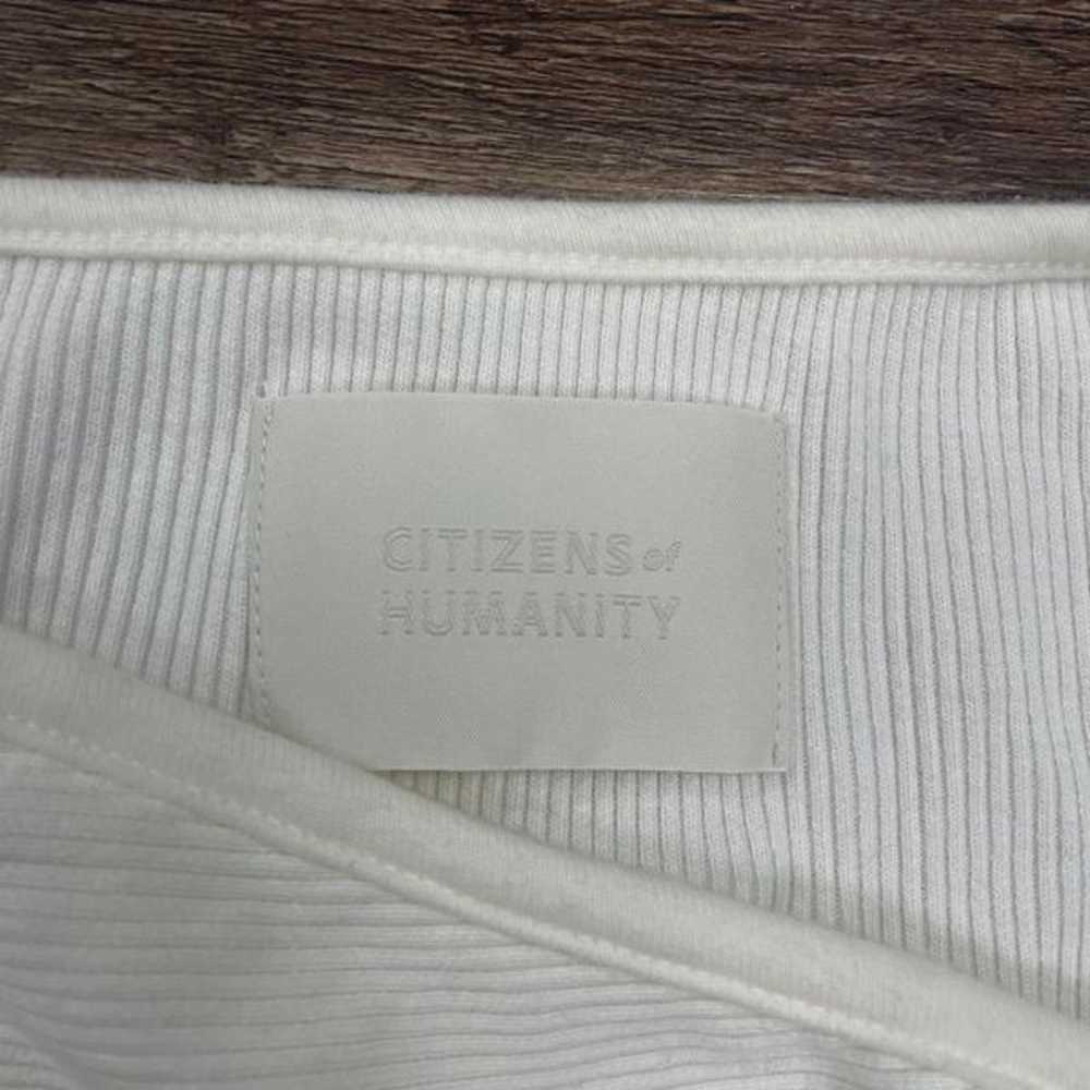 citizens of humanity iris long sleeve cutout knit… - image 3