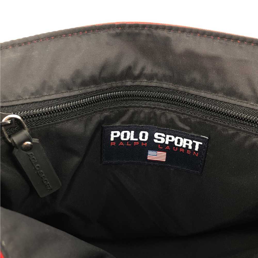 Polo Ralph Lauren × Vintage 90s Polo Sport red me… - image 4