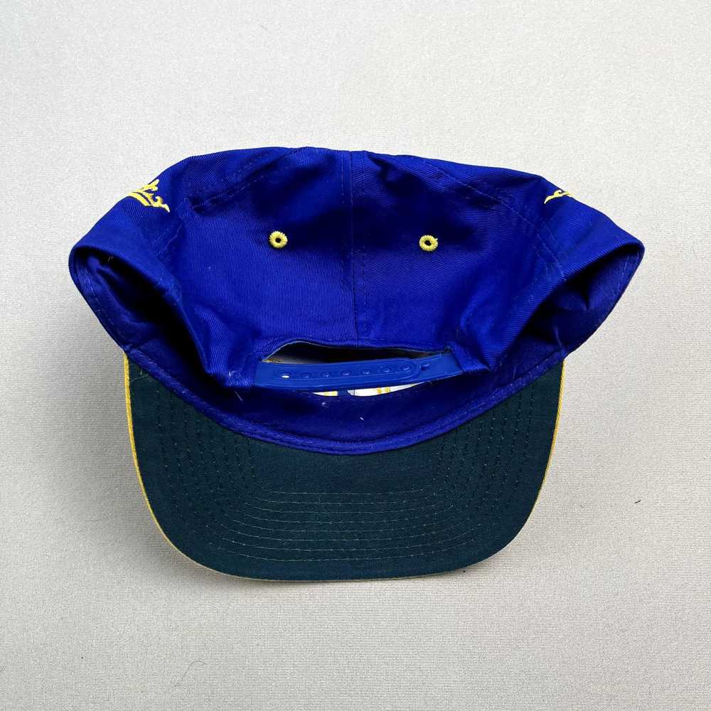 Vintage Vintage Sweden Hat Cap Snapback Blue Euro… - image 5