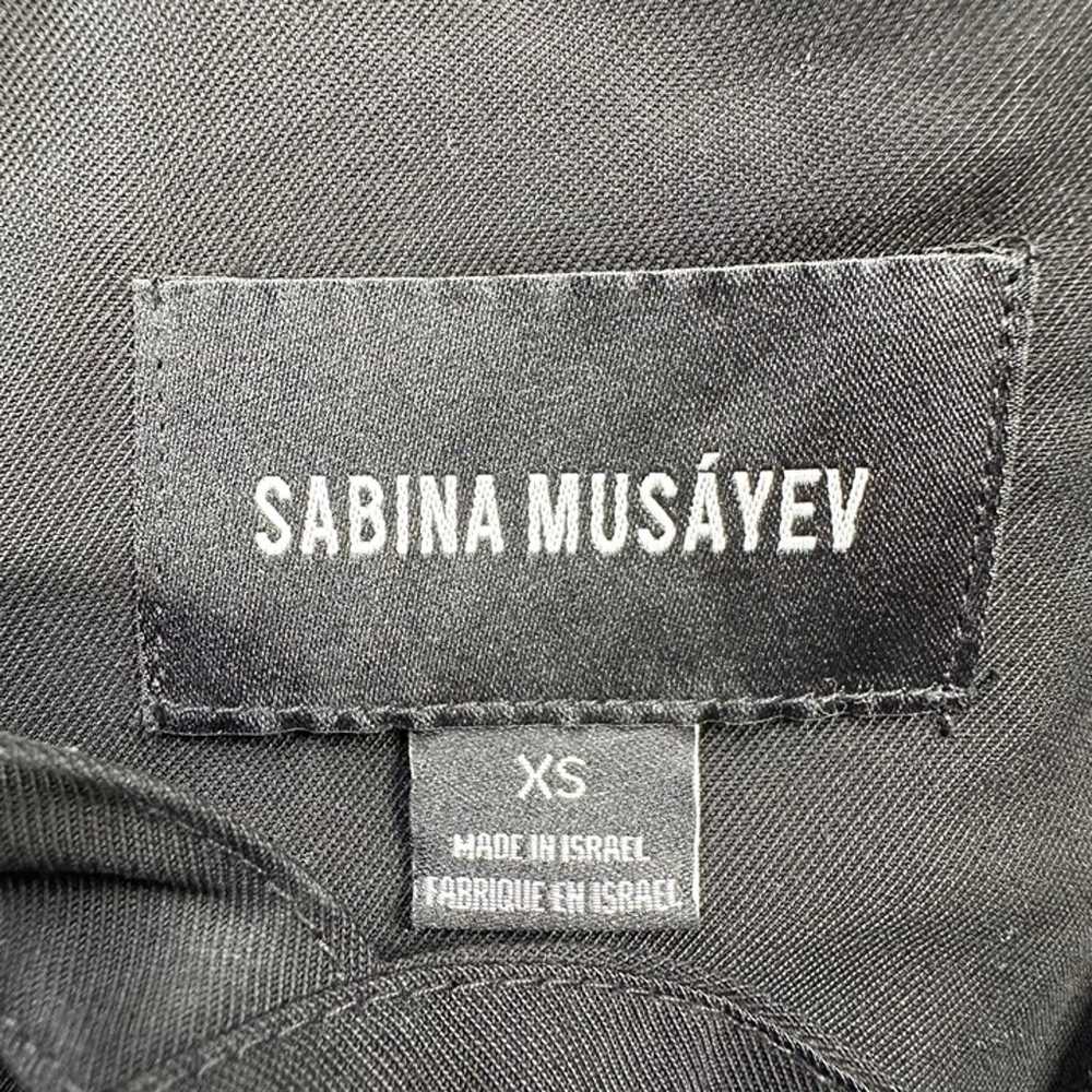 Sabina Musayev Avita Lace Up Crop top, XS - image 3
