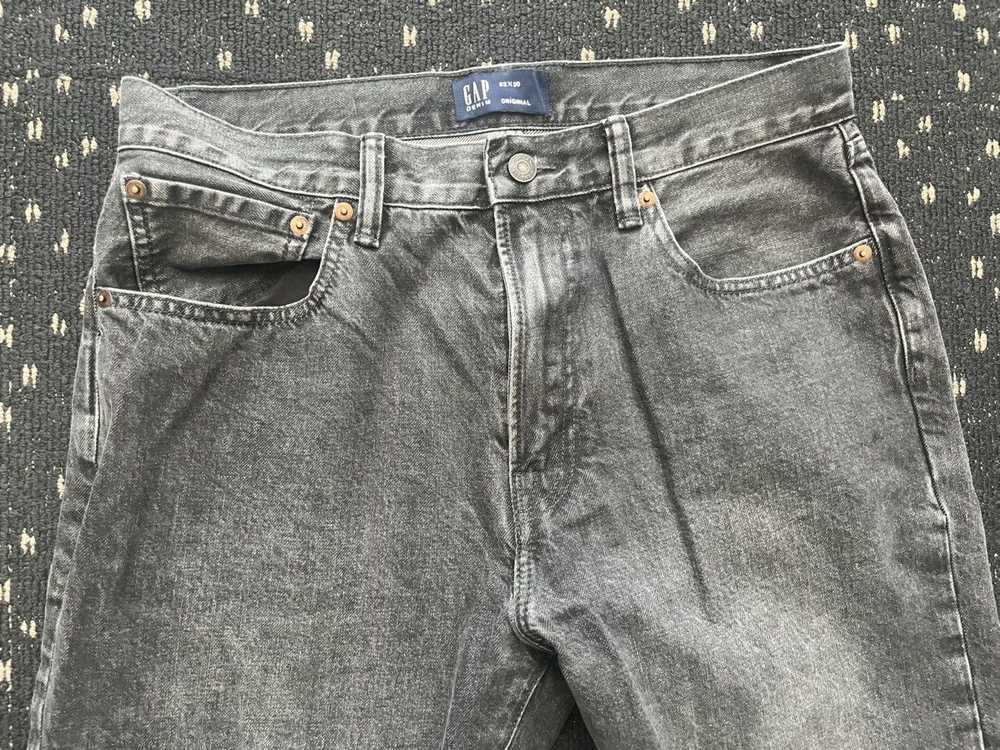 Gap Gap Original Denim Jeans Light Grey // Slim F… - image 2