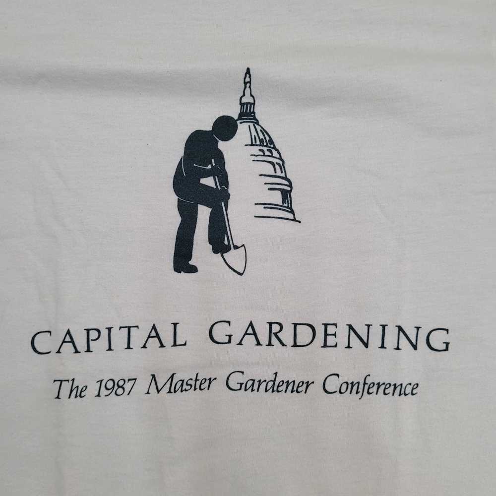 Hanes Vintage 1987 Master Gardener Conference Shi… - image 3