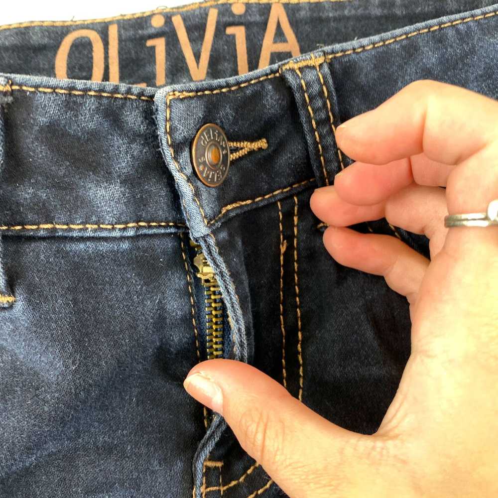 Vintage Delias Jeans Juniors Size 1 Navy Olivia S… - image 2