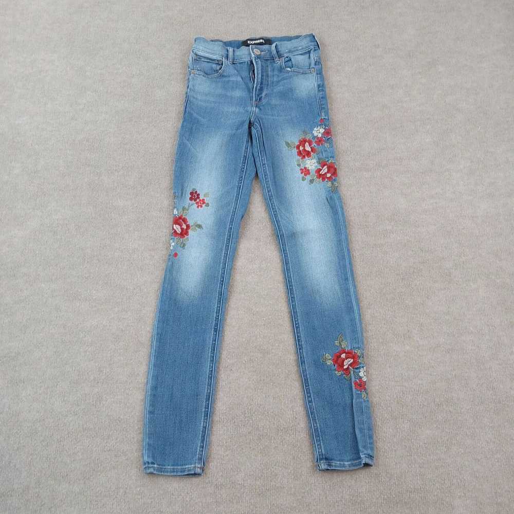 Express Express Jeans Womens Size 00R Blue Denim … - image 1