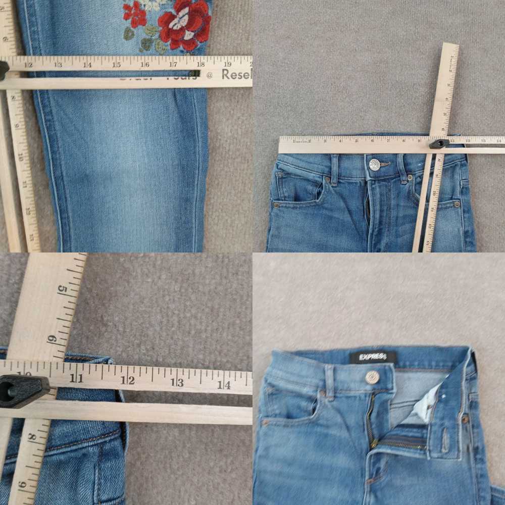Express Express Jeans Womens Size 00R Blue Denim … - image 4