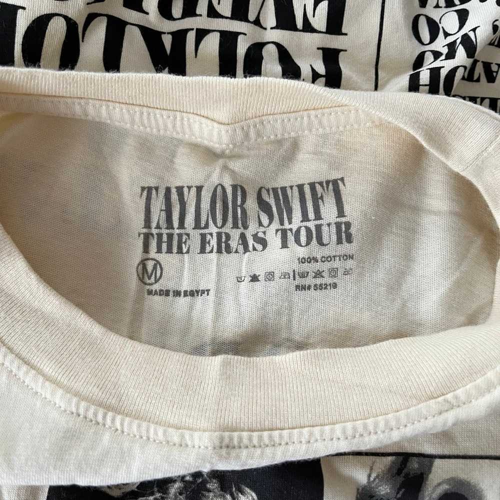 Taylor Swift the eras tour beige off white shirt - image 3